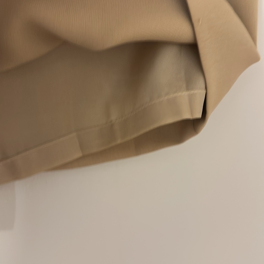 Yansi Fugel Womens Straight Pencil
Skirt Tan Sz 4 Minimalist Neutral Classic - Picture 7 of 7
